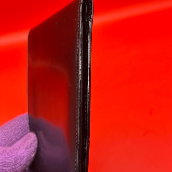 PRADA with COA.  Black Leather Men's Wallet. - Picture 10 of 11